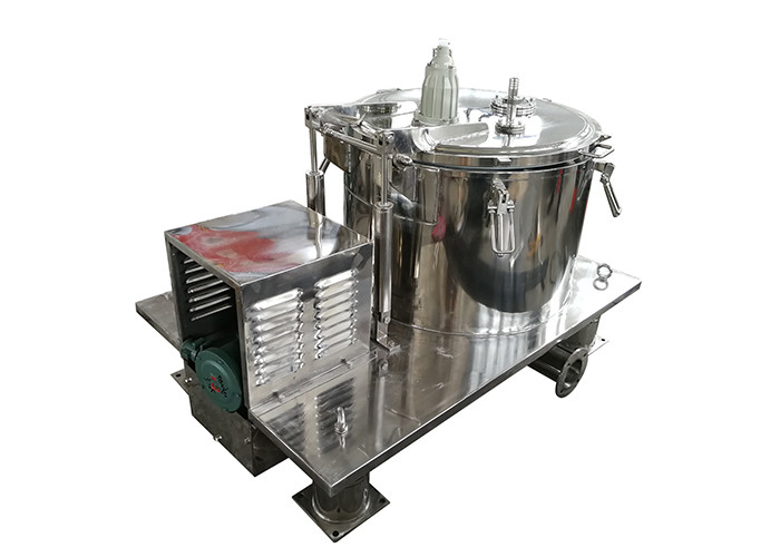 PPTD Top Discharging Dewatering Centrifuge Flatform Plate For Food Exproof Motor