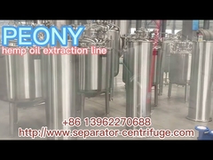 헴프 플라워 배치 CBD Co 병합 Co2 대마 오일 추출기