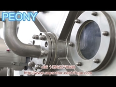 고체 액체 분리를 위한 사이펀 필러 연속 수평 분리기 반전