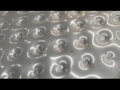 레이저 용접 316L 이중 양각 베개 플레이트